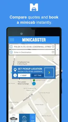 Minicabster android App screenshot 3